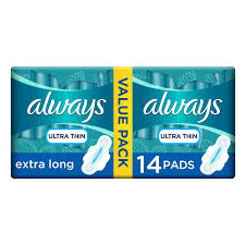 Always Ultra Herbal Clean Long 8x14