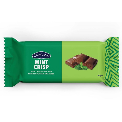 Dairyland Chocolart Mint Crunch 40g
