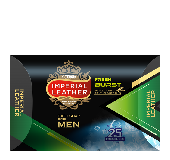 Imperial Leather Men'S Fresh Burst Soap 150G