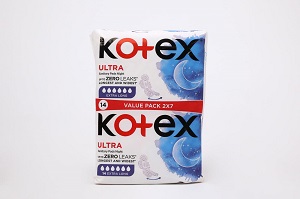 Kotex Ultrathin Nightduos 16'S