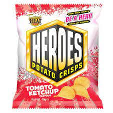 Tropical Heroes Tomato Crisps 40G